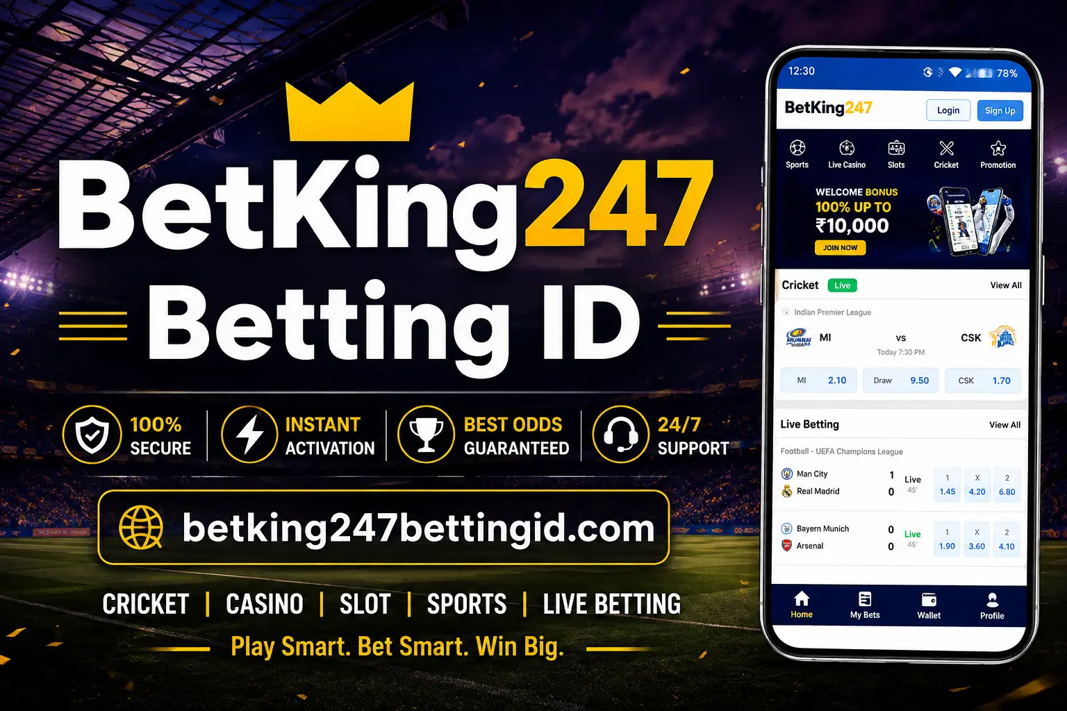 BetKing247 betting ID
